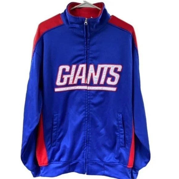 NFL Other - NFL NY Giants Men’s Full Zip Sweatshirt Jacket Size Large Tall Football Team
